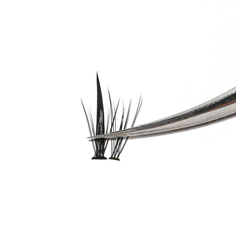 246 professional makeup personal eyelash clusters spiral eyelashes Wispy pre made Russian natural fluffy false eyelashesW241024