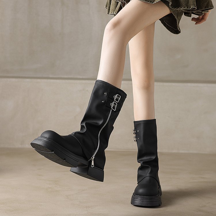 Winter Snow Boots for Women 2024, Furry Cotton Shoes, Warm Booties c3e3