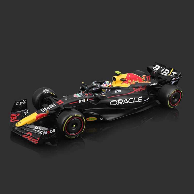 Bburago 1 18 Red Bull RB19 F1 Model 2023 Formula Racing Large Size Special Edition #1 Max Verstappen Alloy Die Casting Toy X241024