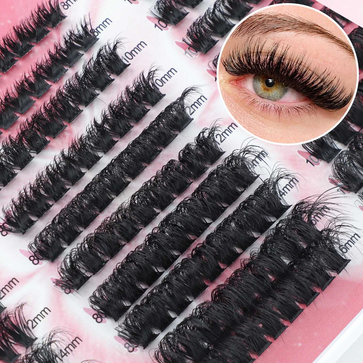 570 clusters multiple specifications and types to meet daily needs luxurious and gorgeous eyelash book collectionsW241024