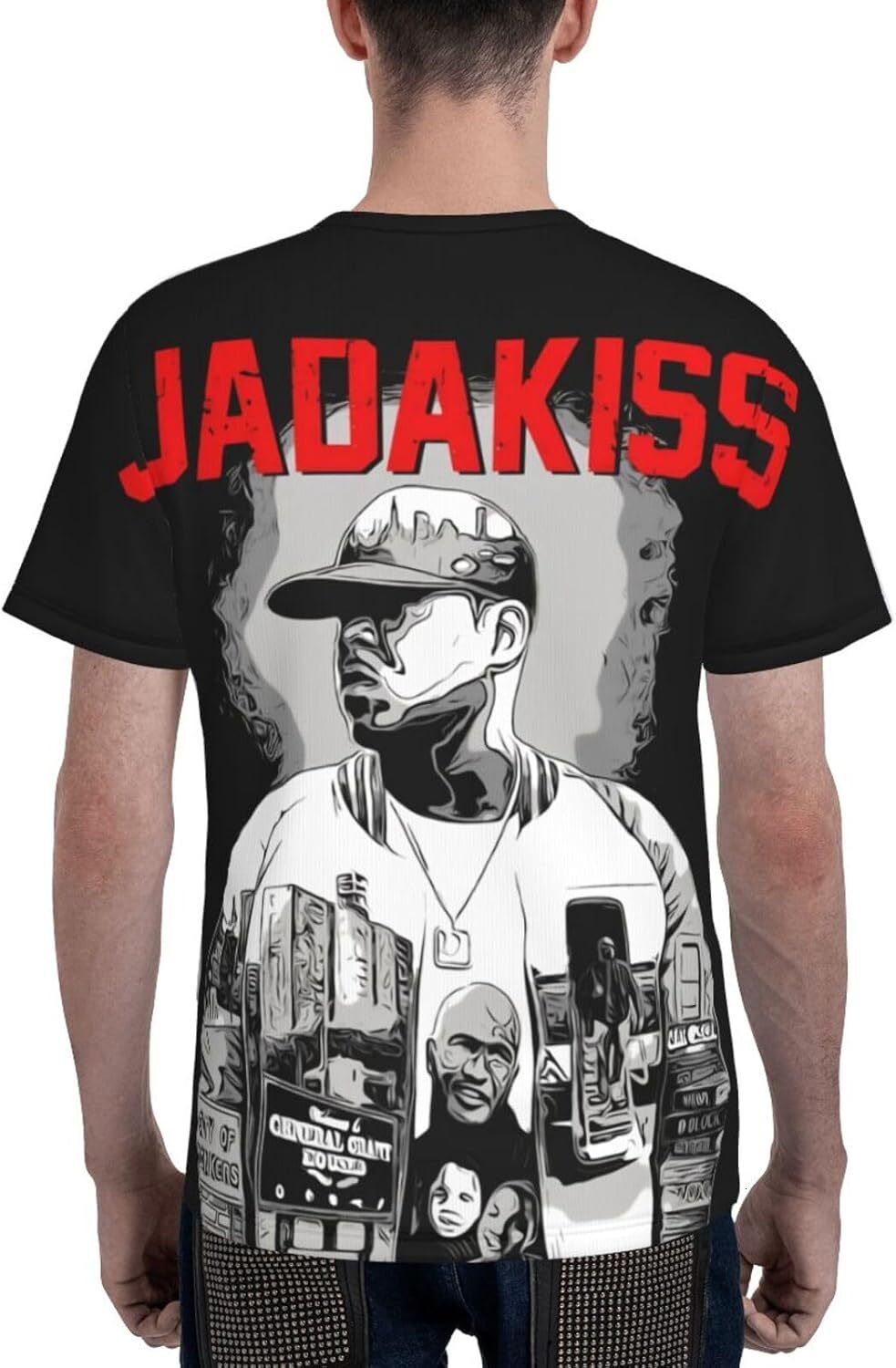 Mens T shirt Shirt Mens Short Sleeve T Shirts 3D Printing Fashion Tee Shirt Black tee Casual tops summer clothes Hip hop trend cool