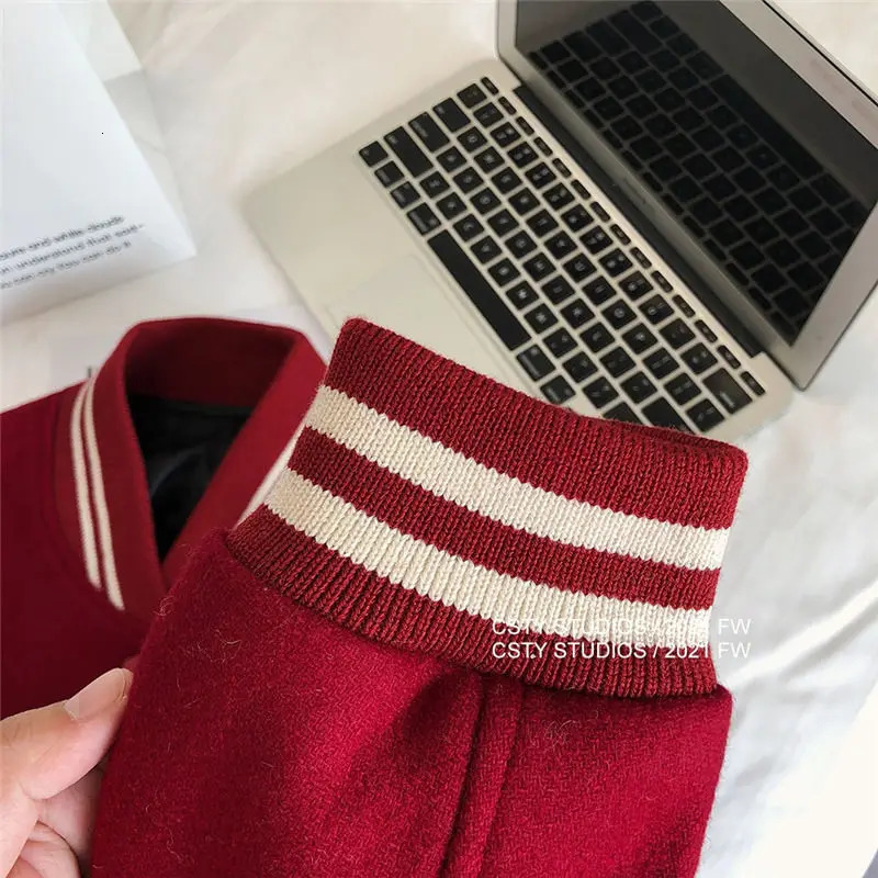 Y2k Street Clothing Baseball Jacket Womens College Uniform Team Jacket Womens Super Large Korean Harajuku Fashion Jacket Spring and Autumn 241024