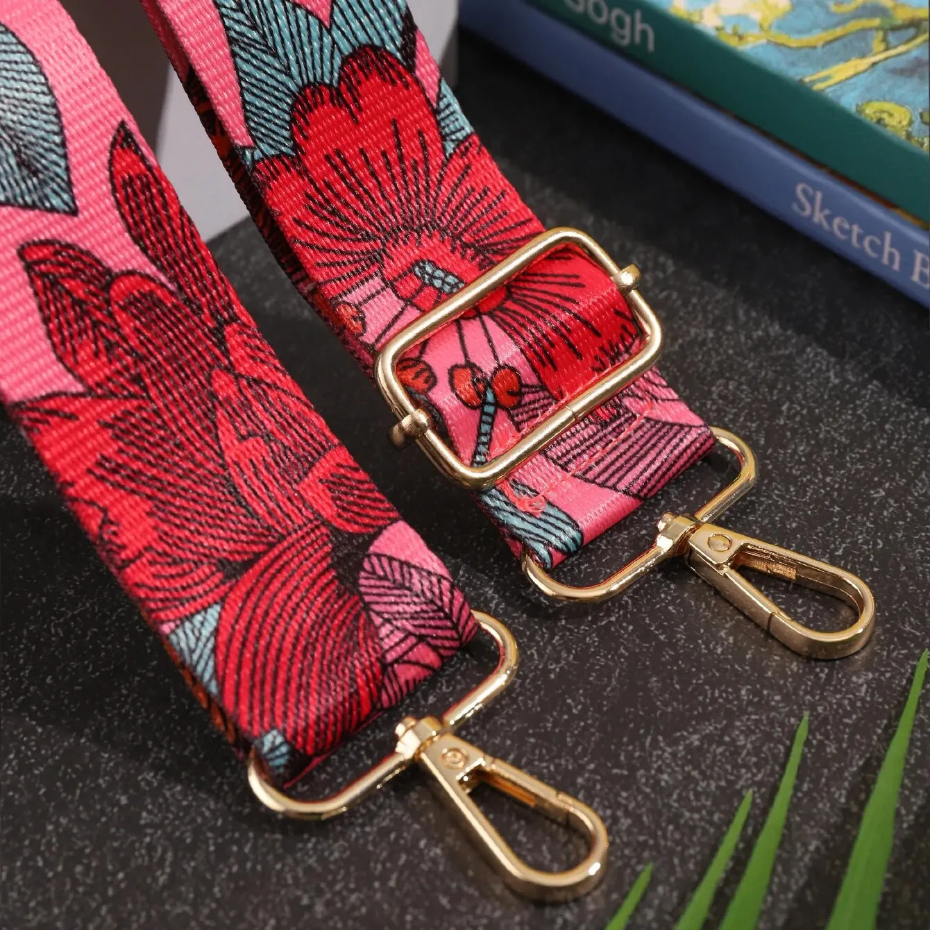 Fashionable And Versatile Shoulder Strap With Ethnic Style Adjustable Replacement Bag Travel Accessories 241017