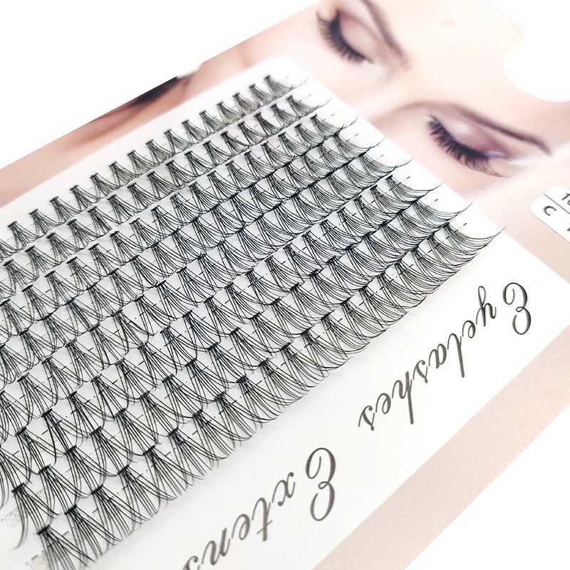 48/60/160 Bundle of False Eyelash Extension Natural Mink Eyelash Cluster Personal Eyelash Bundle Makeup Cilia Eye False EyelashW241024