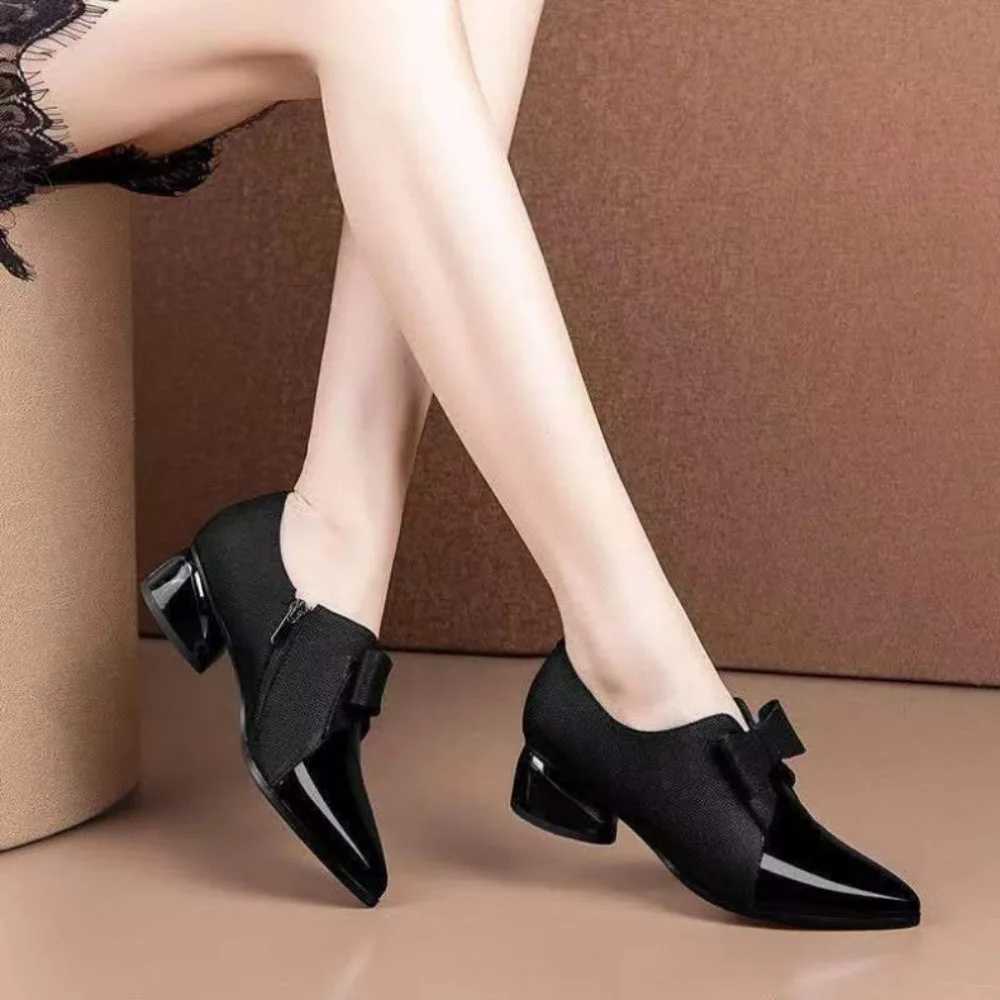 High Quality Sapatos Femininos Womens Pointed Toe Multi Color High Quality Slides - High Heels Womens Office High Heels Womens Dress Shoes T241024