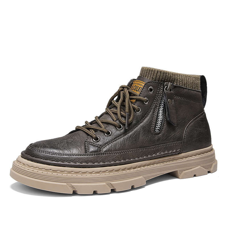 Snow Boots: Furry Winter Warmth, Cotton Shoes in Black 532a