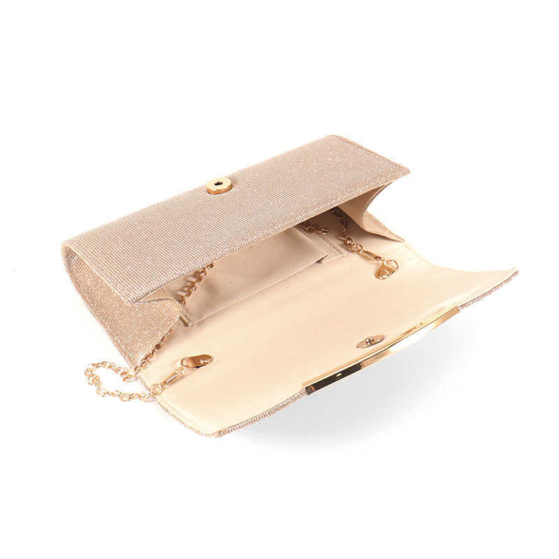 CMM New Womens Dinner Bag Solid Color Flap Wedding Bag Dress Chain Bag Womens Dinner Banquet Bag