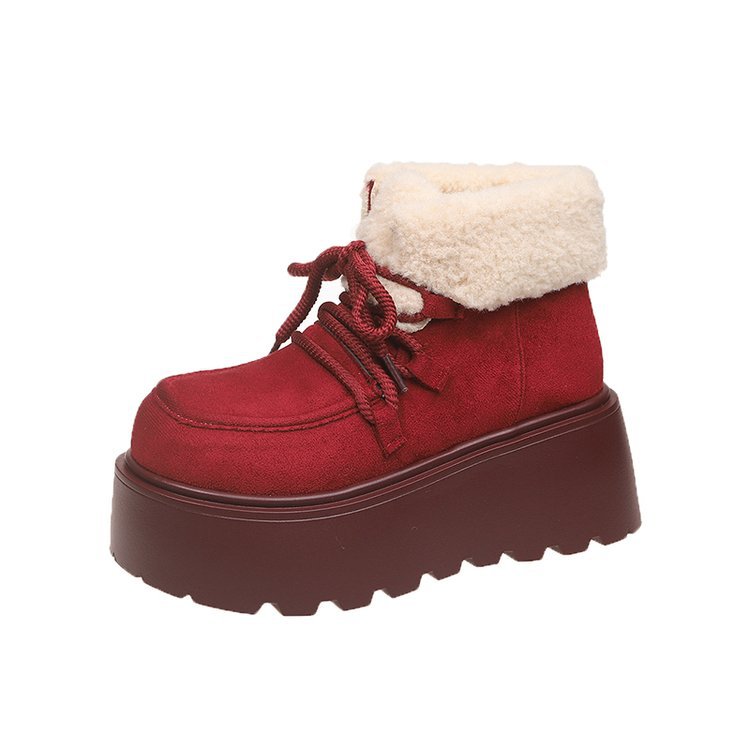 Women's Winter Cotton Veet Boots: Stylish & Warm Snow Booties 3fc2