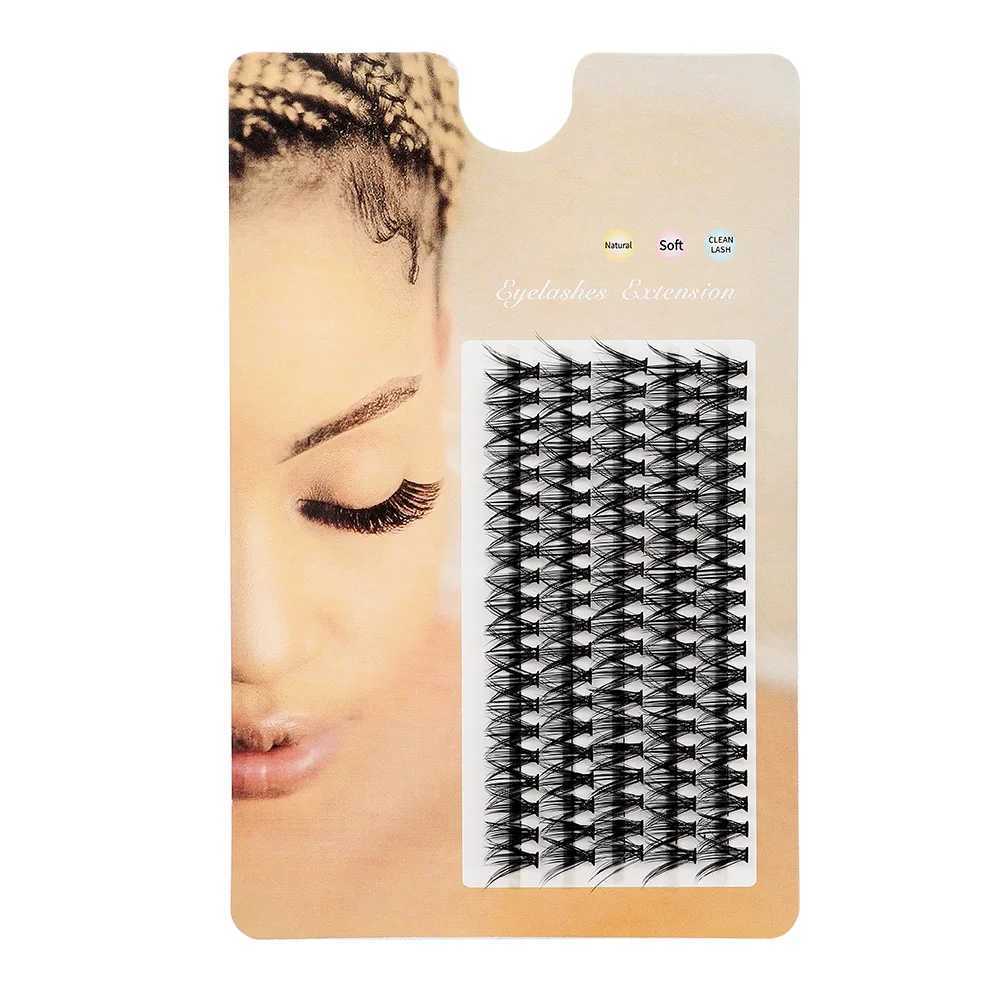 JMER Hoting 100 Clusters Thick Eyelash Personal Eyelash Extension Lash Bundle Professional Russian Curling False EyelashW241024