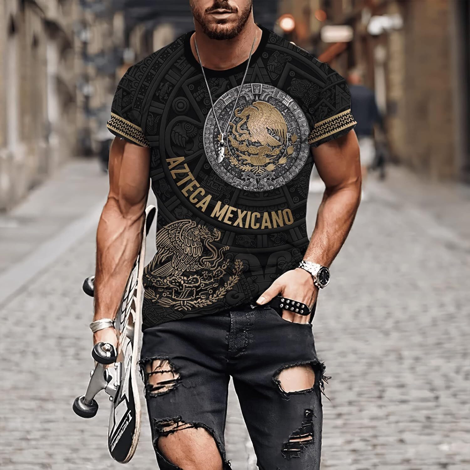 Hoodie for Mens Womens Mexico Aztec Pattern Shirts Unisex Hoodie, T Shirt,Up Hoodie, Sweatshirt for Men Graphic Hoodies sweatshirt Warm