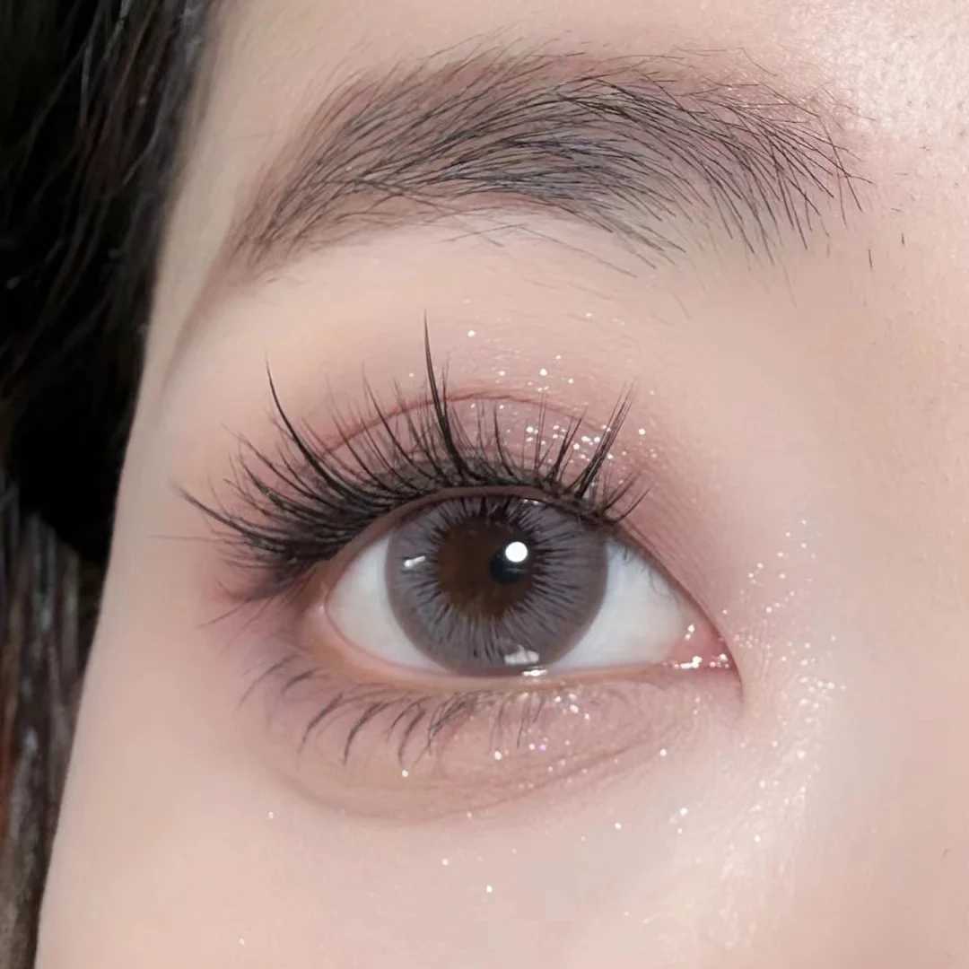 10 pairs of fairy false eyelashes little devil personal eyelash extension natural heat bonded polyester eyelash makeup toolW241024