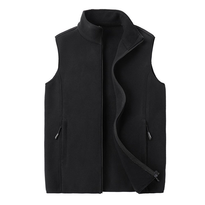 Autumn Fashion Plus Size Male Warm Waistcoat Fleece Vest Mens Lamb Cashmere Sleeveless Coat Men Clothing Winter 241010