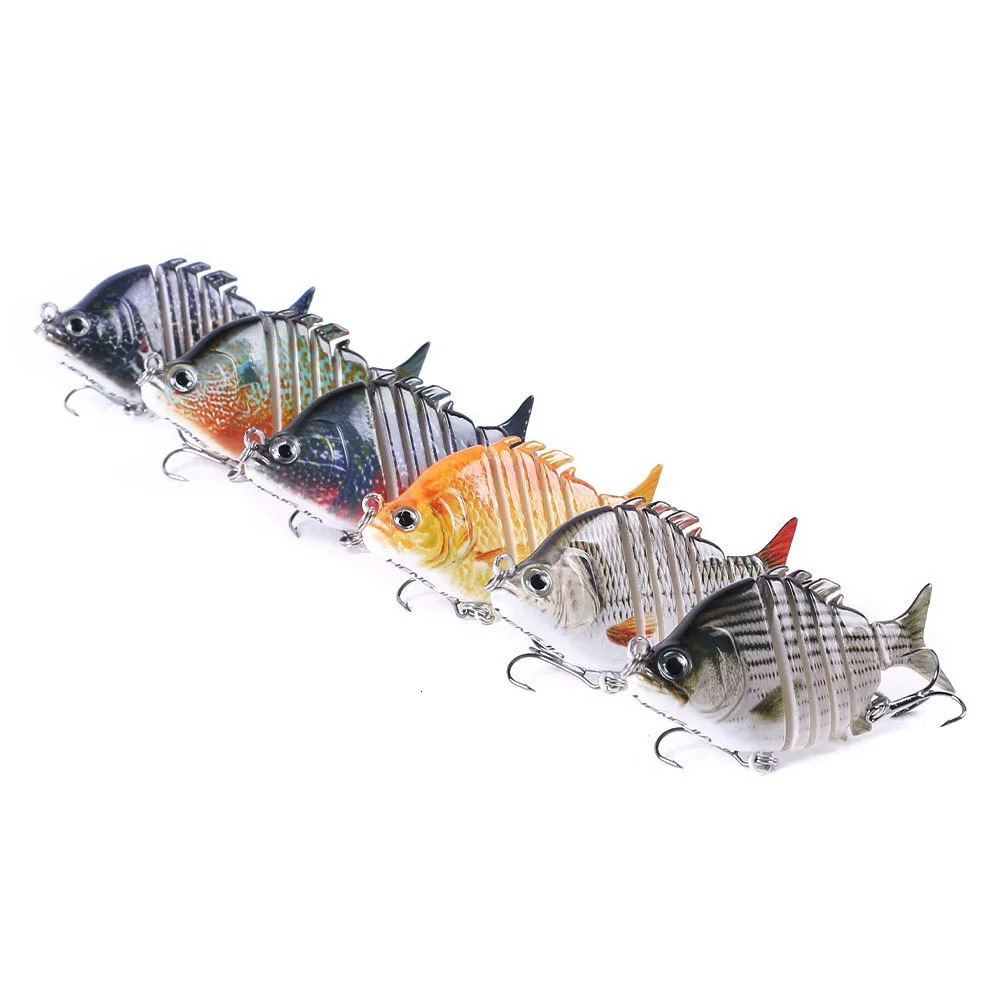 6m 93g Lifelike Tilapia Swimbait Fishing Lures Hard Bait Lure With Treble Hook Multi Jointed For Bass Tackle 241024