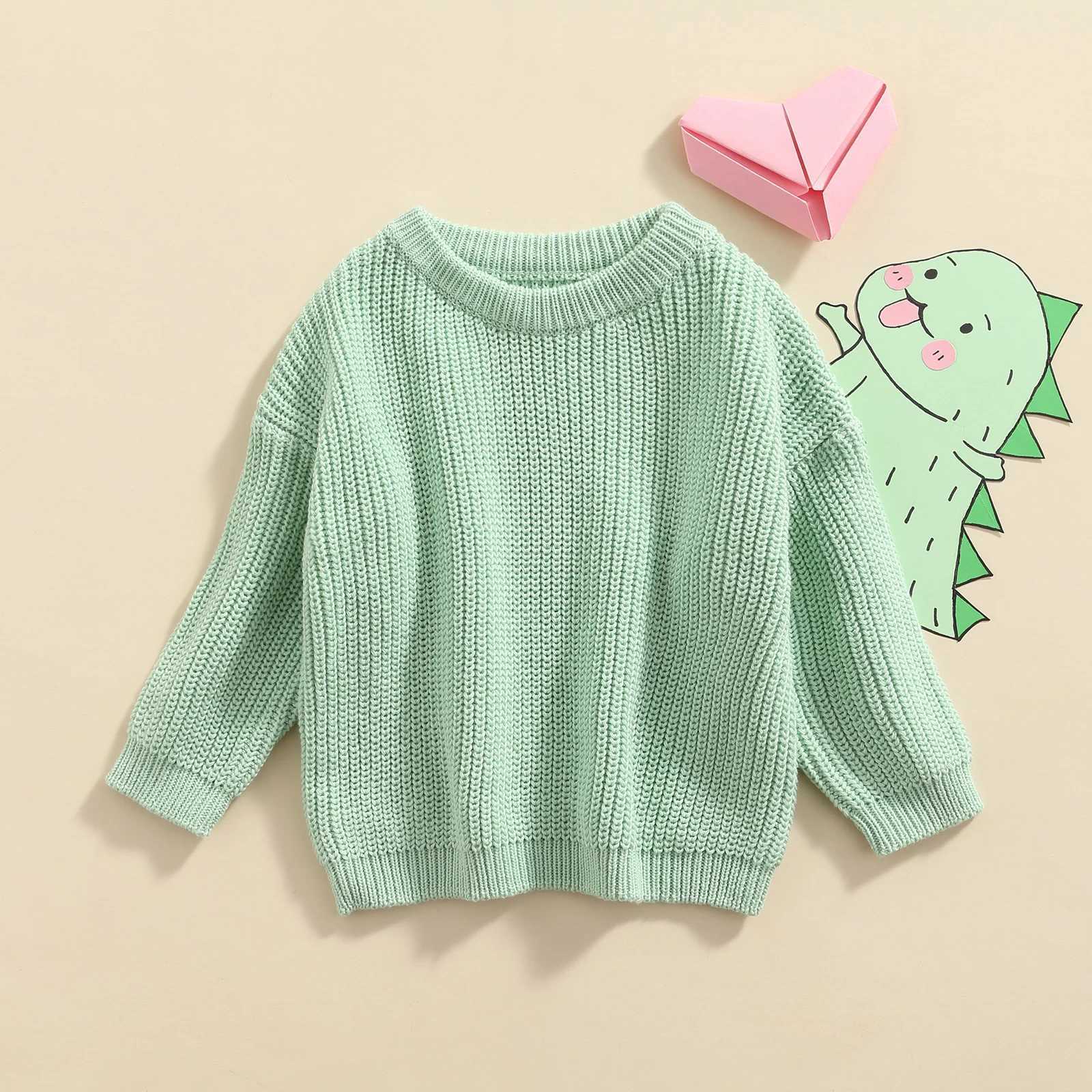 15 colors autumn childrens knitted sweater 0-5Y newborn boys and girls candy color zipper casual cotton baby sweater clothing W241025