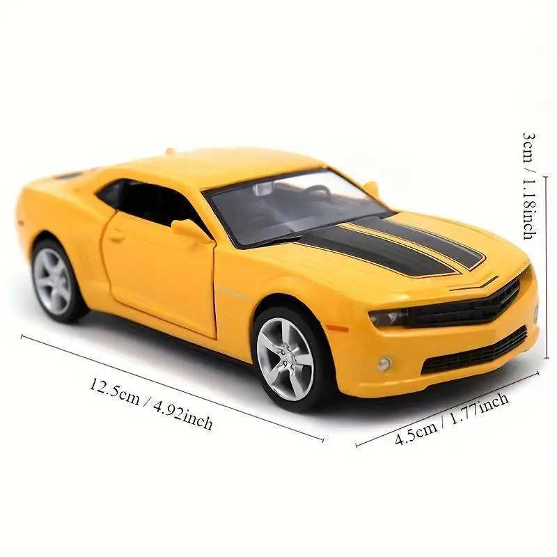 1/36 Chevrolet Camaro Super Sport Toy Car Model 5-inch 1 36 RMZ Ci Diecast Miniature Vehicle Pull Back Collection Gift for Boys M241025 - view 3