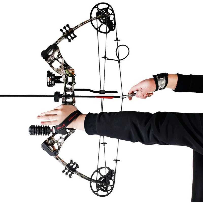 Compound Bow Archery Sets - Right Hand Compound Bows 30-70 Lbs Draw Weight Adjusteab Suitable for Adults and Beginners Hunting W241026
