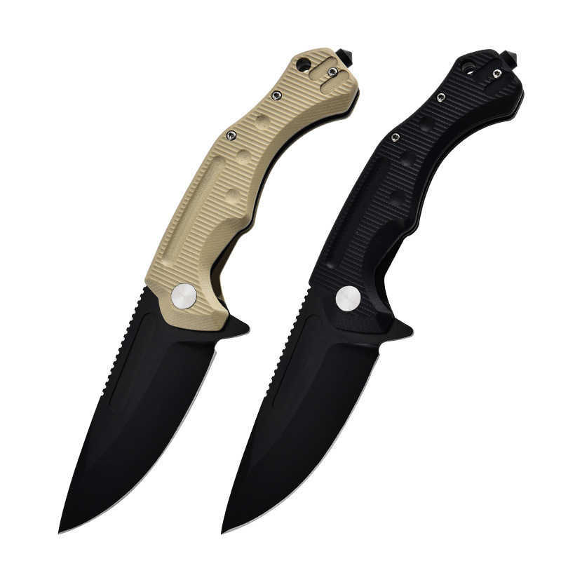 New Arrival Desert Fox Handle Folding Knife Outdoor Small Knife Folding Knife Self Defense Portable Survival Camping Sharp Fruit Knife Z241026