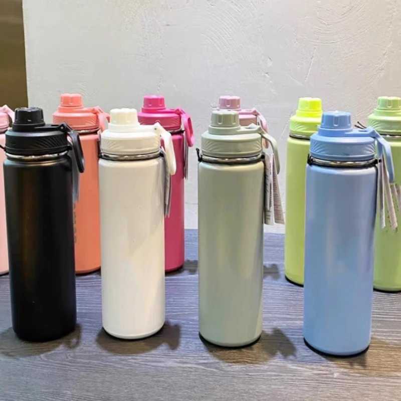 710ml Insulated Water Cup Sports Bottle Water Bottle Stainless Steel Pure Titanium Vacuum Portab Waterproof Outdoorwater Cup123 W241026