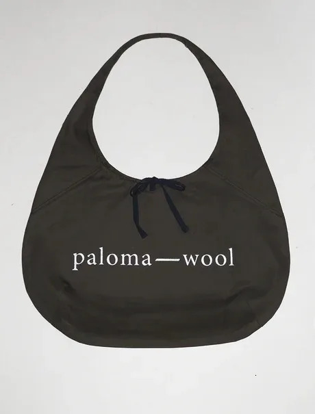 Spains Paloma WOOL 10th anniversary of the womens cotton printed tote shoulder bag 241025