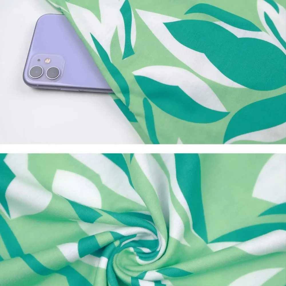 Colorful Fresh Floral Print Womens Round Neck Tank Top Dress Spring And Summer Resort Style Sveless Tank Top Dress For WomenXJ2500207