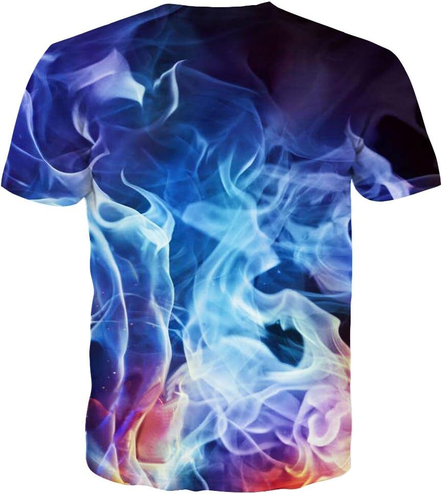 Mens T shirt Unisex Stylish 3D Printed Shirts Short Sleeve Graphic for Men and Women tee Casual tops summer clothes Fashionable patterns and cool desi