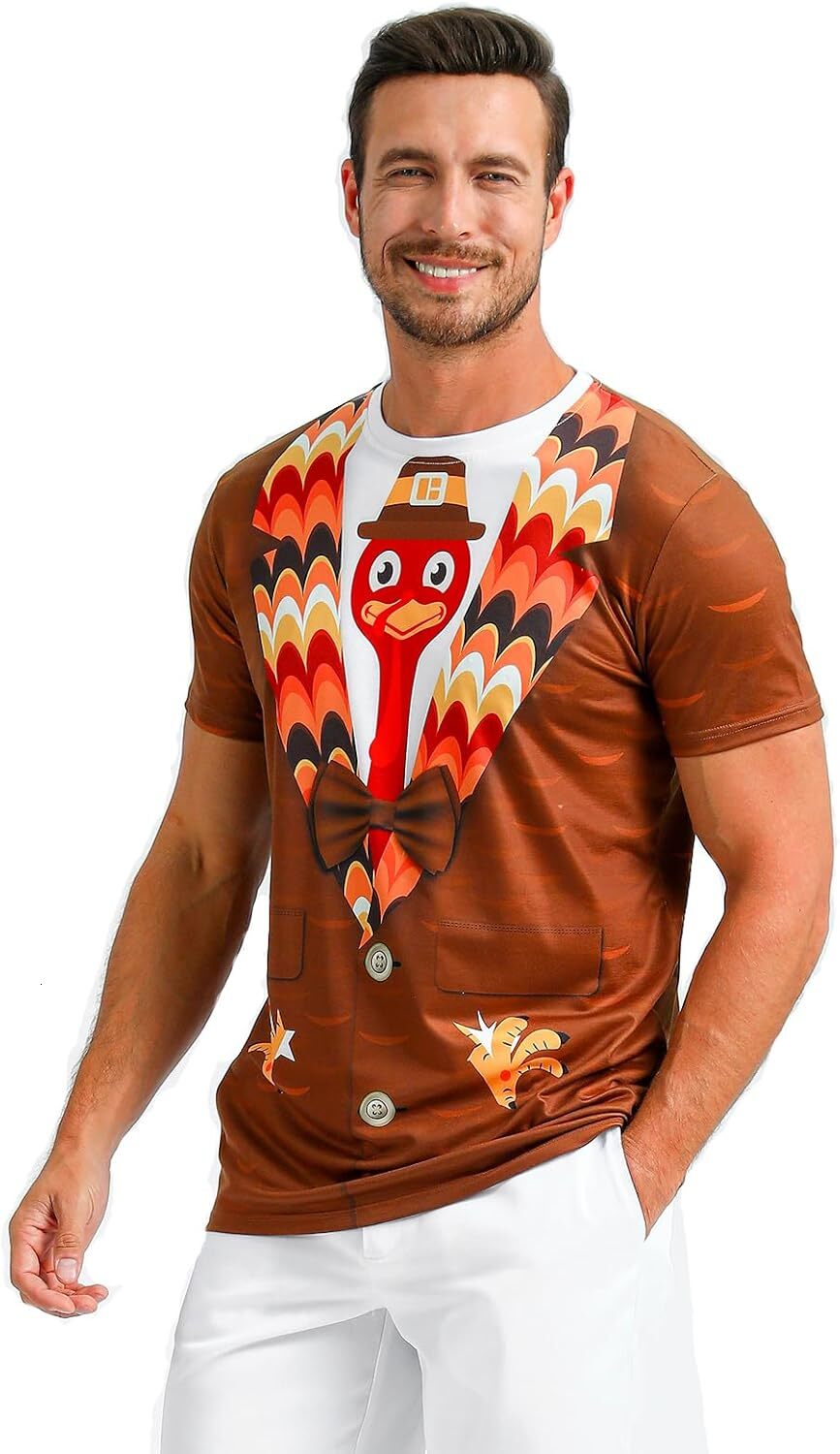 Mens T shirt Men's Novelty Tuxedo Costume T-Shirts tee Casual tops summer clothes Fashionable and comfortable