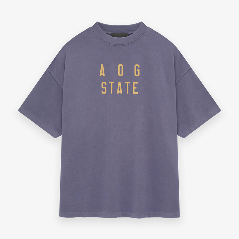 24fw Europe USA Spring Summer Letter Print Washed Vintage T Shirt Tee Skateboard Oversize Men Women Short Sleeve Tshirt 1026