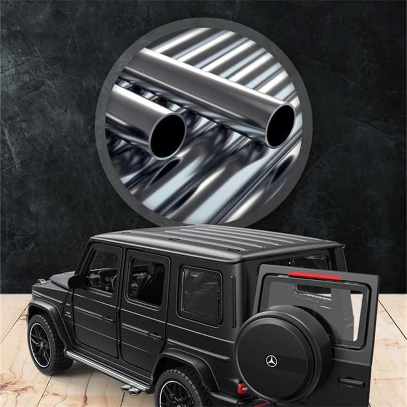 1 32 Benzs G63 alloy car model die-casting metal toy off-road car model simulation sound and light collection childrens gift M241025
