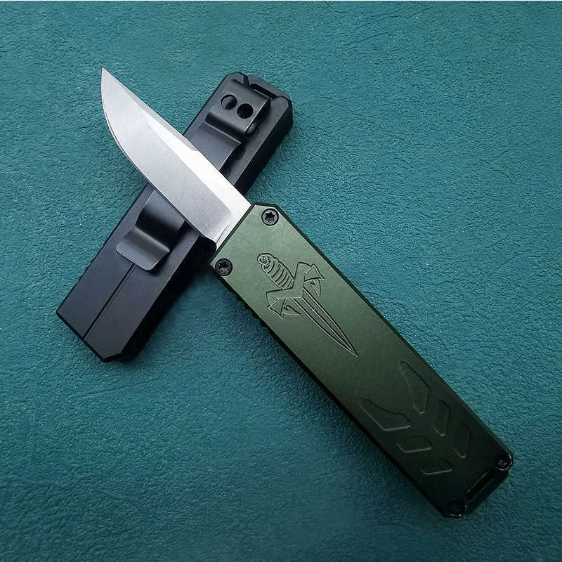 New Arrival Outdoor emergency knife mini dragon high hardness sharp knife CNC aviation aluminum alloy pocket knife car express knife Z241026