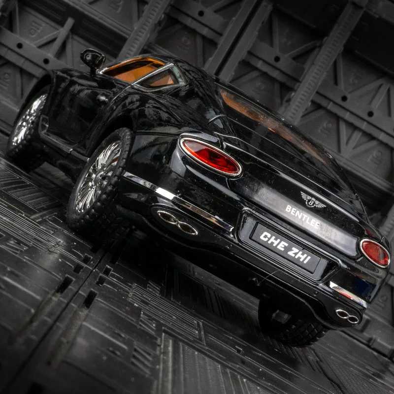 High Quality 1 24 Bentley Continental GT Luxury Car Alloy Series Model Car Series Metal Die Casting Toy Car Sound Lamp Childrens Gift T241025