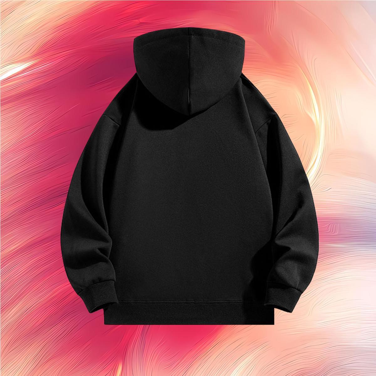 Wholesale Hoodie Women High Street Hip Hop Unisex Women Hoodie Customized Print Warm Fleece Tops Hoody Breathable Drawstring
