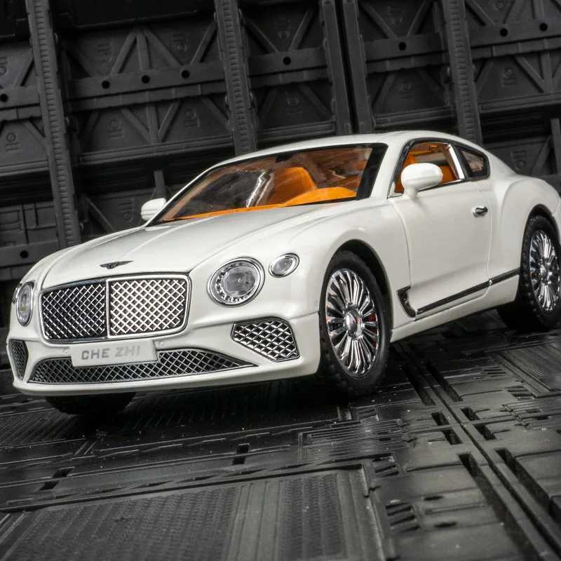 High Quality 1 24 Bentley Continental GT Luxury Car Alloy Series Model Car Series Metal Die Casting Toy Car Sound Lamp Childrens Gift T241025