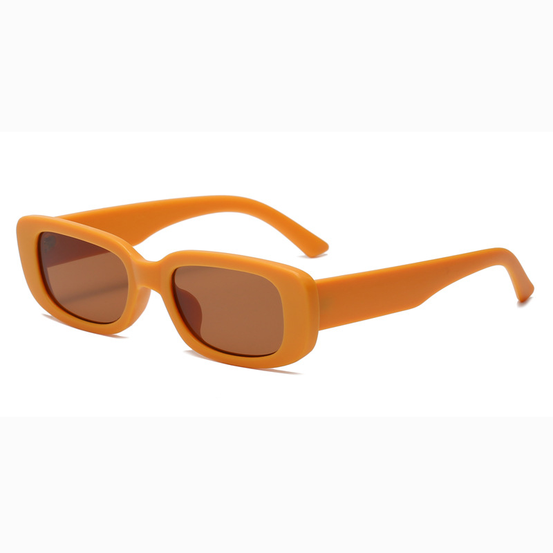 High Quality Fashion Plastic Retro Small Frame Sunglasses Rectangular Sunglasses