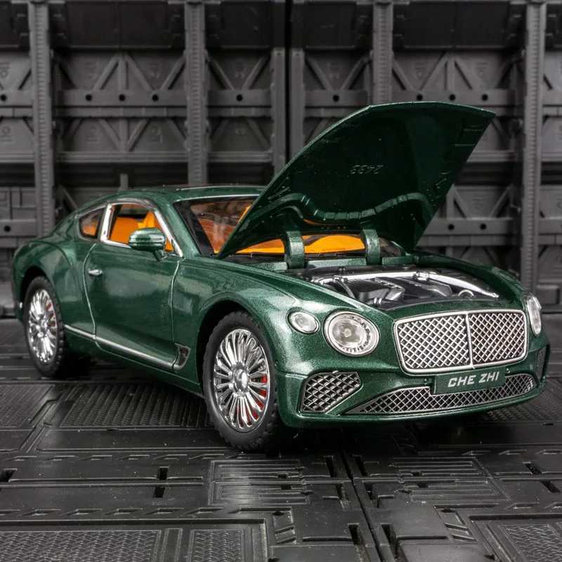 High Quality 1 24 Bentley Continental GT Luxury Car Alloy Series Model Car Series Metal Die Casting Toy Car Sound Lamp Childrens Gift T241025