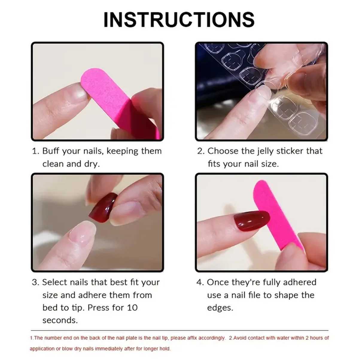 24pcs Ins Simple False Nails Goldfish Pattern Almond Fake Nails Wearable Detachable Simple Nude Pink Press W250410