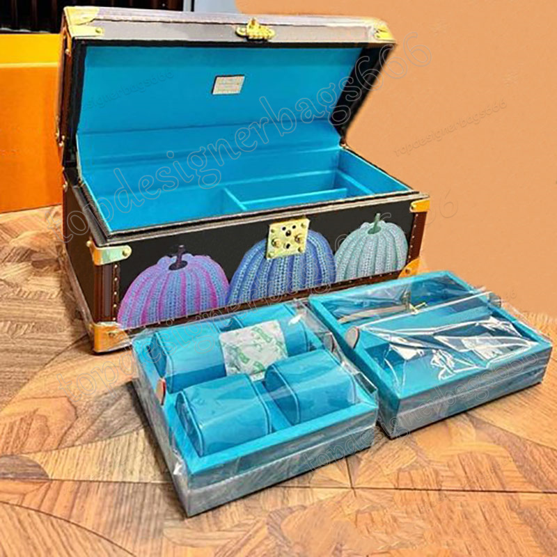 2025 coffret Accessoires Hard Case Bag Organizer Accompany Watches Cufflinks Sunglasses and Other Accessories Storage Coffret 8 Montres Jewelry Box women men