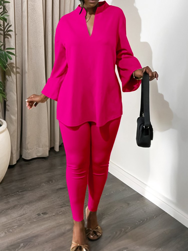 2 Piece Women Set Dashiki African Clothes Long Sleeve Top And Pants Plus Size Party Outfits for Lady Matching Suits Islam Cloth x9D4#