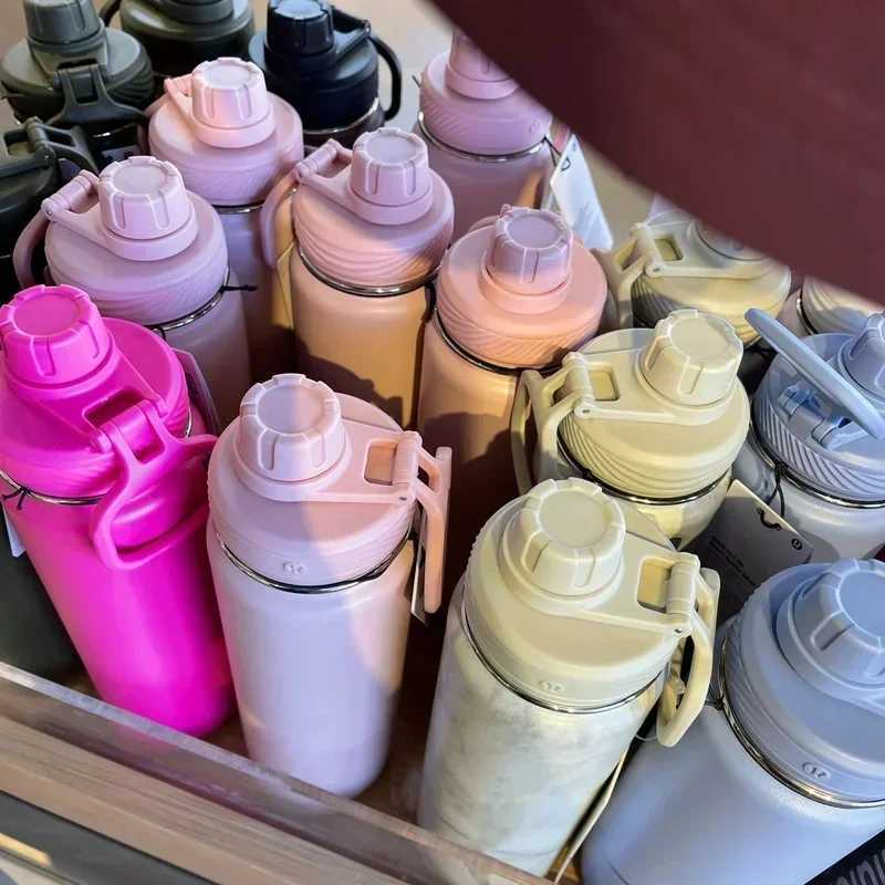 Insulated Water Bottle Waterproof Outdoor Cup Sports Fitness Vacuum Bottle Stainless Steel Pure Titanium Water Bottle W241026