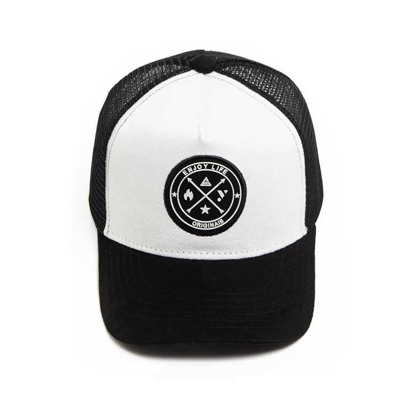 NEW Circar leather label Trucker Hat Summer Men Mesh Baseball Cap For Visor Casual Wen Snapback Hip Hop Caps Unisex X250704