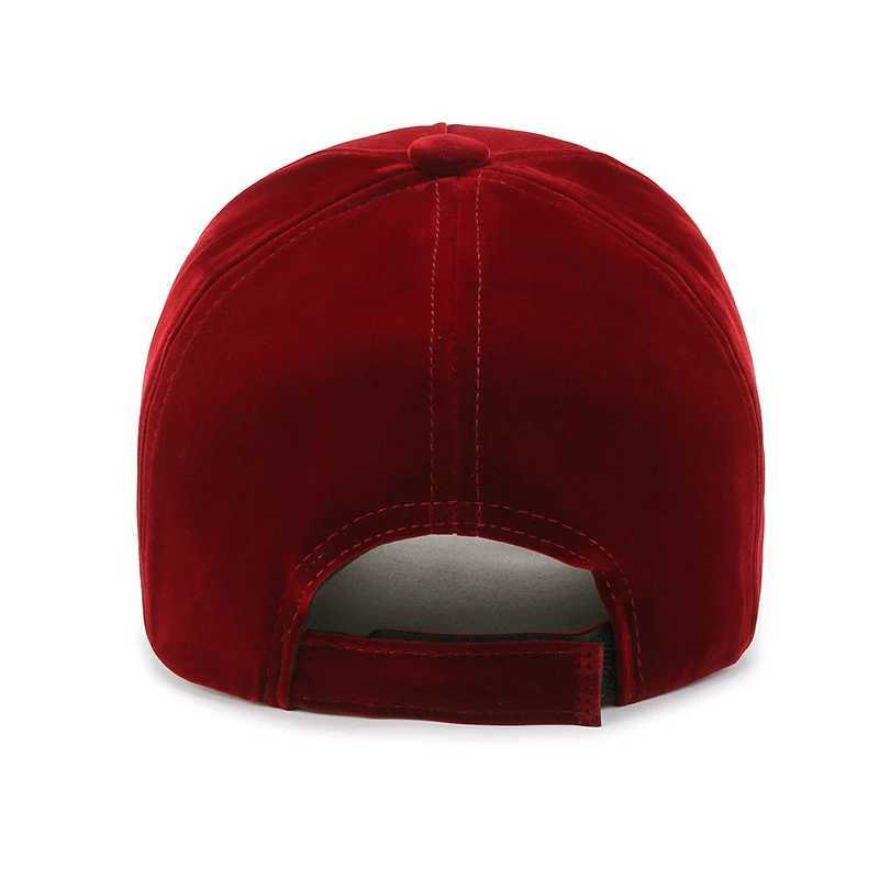 Golden Velvet Korean Hat Autumn Winter Outdoor Couple Hat Solid Color Sun Sunshade Hat Mens Baseball Hat Golf Hat X241026