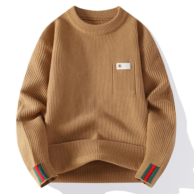 Fall Winter High End y Cashmere Sweater Men Soft Warm Mens Sweaters Top Fashion Christmas Jumpers Pull Homme 241025