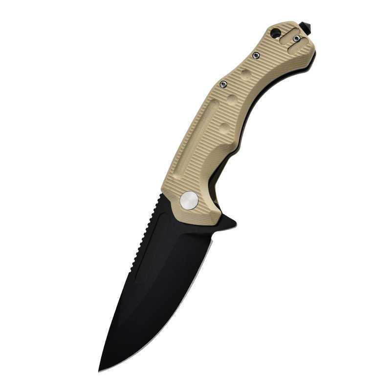 New Arrival Desert Fox Handle Folding Knife Outdoor Small Knife Folding Knife Self Defense Portable Survival Camping Sharp Fruit Knife Z241026