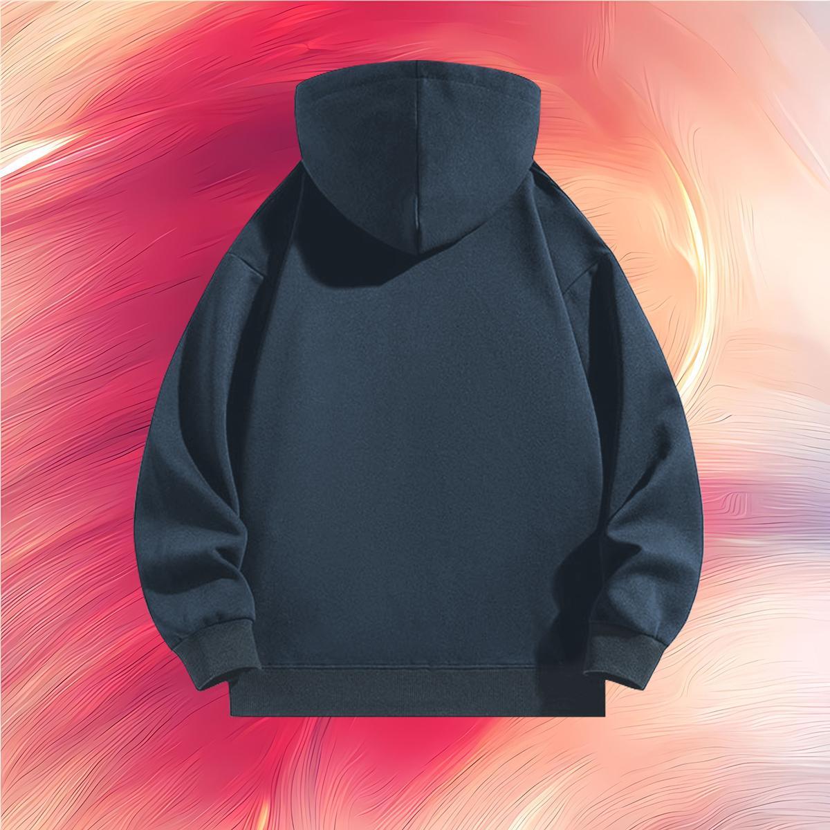 Wholesale Hoodie Women High Street Hip Hop Unisex Women Hoodie Customized Print Warm Fleece Tops Hoody Breathable Drawstring