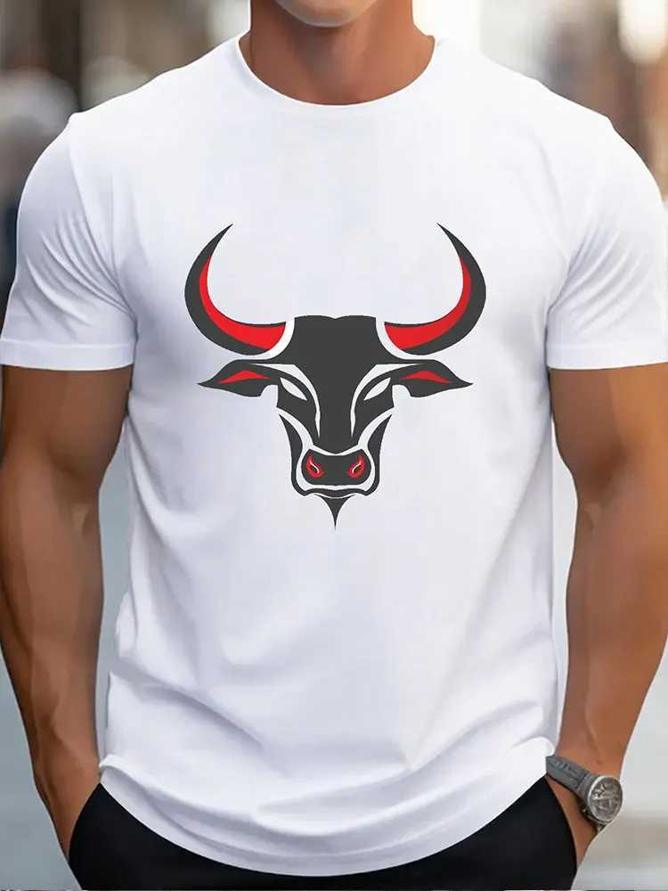 3D Skull Printed Mens T-shirt Summer Casual Mens Top Sports Fitness Mens Short Sleeve T-shirt Street Fashion Mens T-shirtXJ250409