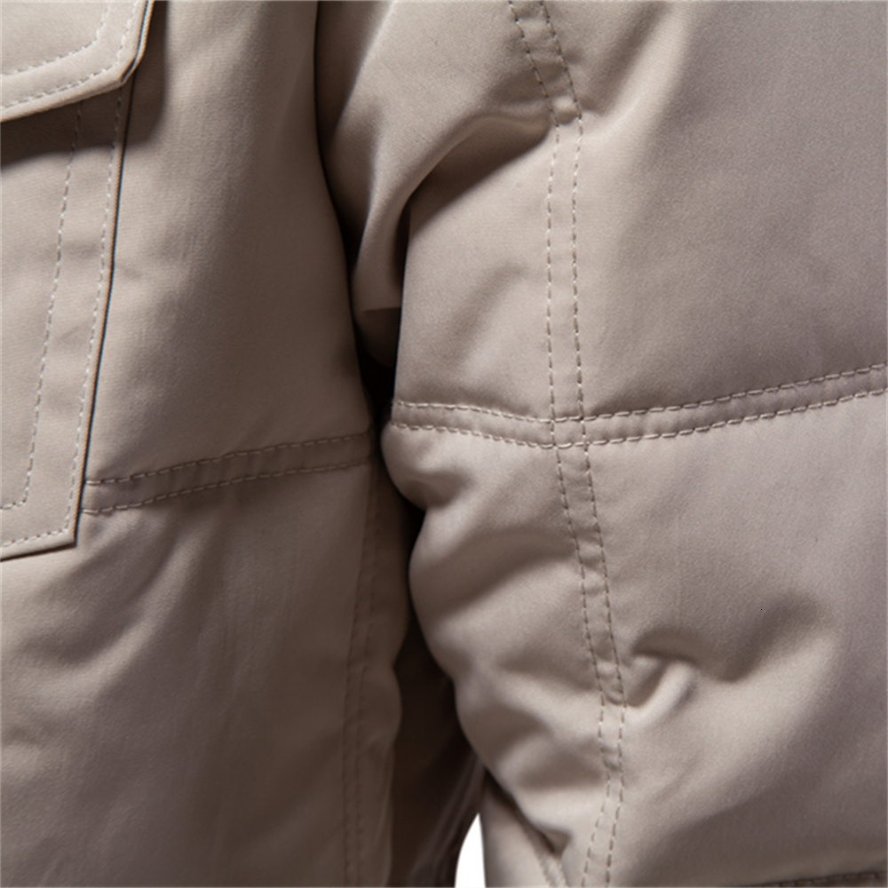 AIOPESON New Winter Warm Pocket Fleece Ed Jackets Plaid Caual Zipper Jacket Coat For Men