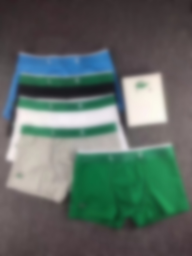Men's underwear designer underwear boxers for men sexy pure cotton boxers fashion brand high-quality breathable quick drying 3-pack