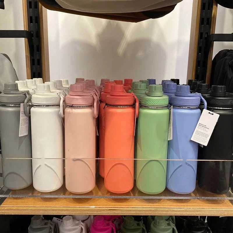 Insulated Water Bottle Waterproof Outdoor Cup Sports Fitness Vacuum Bottle Stainless Steel Pure Titanium Water Bottle W241026
