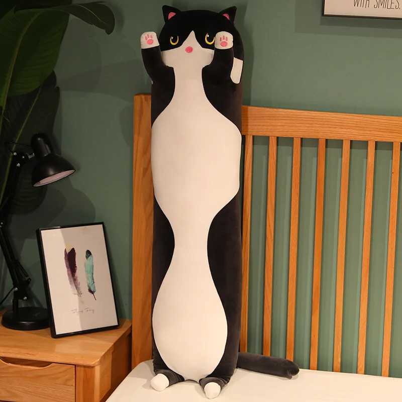 Kai toy stuffed animal plush doll four-color striped cat soft model boy and girl room decoration Free shipping