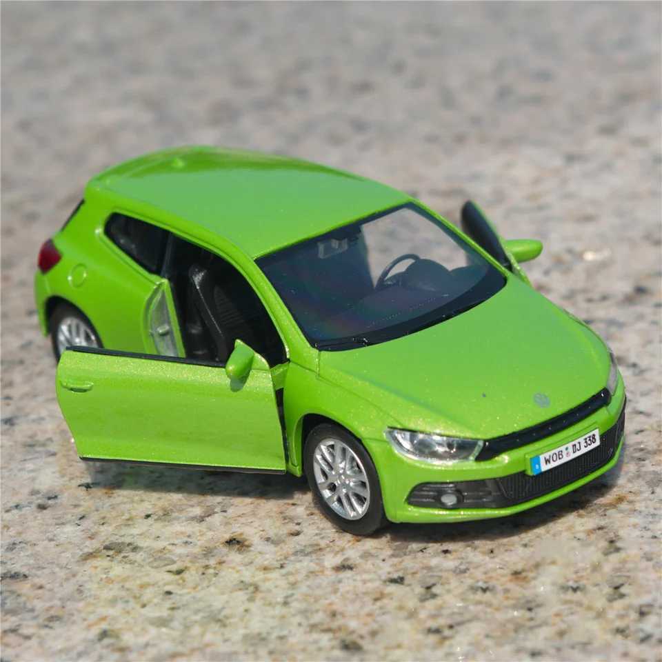 WELLY 1 36 Volkswagen Scirocco alloy car model die-casting metal toy car model miniature scale simulation childrens gift M241025