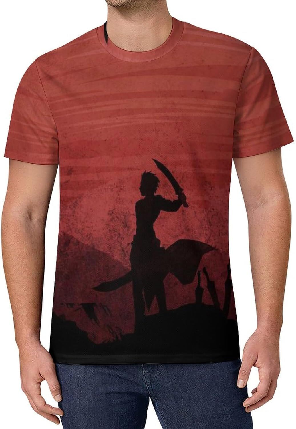 Mens T shirt Unisex Fashion 3D Print T-Shirts Funny Graphics Pattern Crewneck Short Sleeve Tees for Mens Trendy patterns